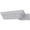 Ekena Millwork 3 3/4"H x 3 7/8"P x 5 3/8"F x 94 1/4"L, (2 3/8" Repeat), Jackson Egg and Dart Crown Moulding MLD03X03X05JA - alternate 6